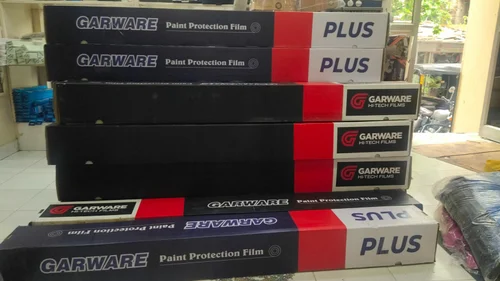 A stack of Garware PPF boxes