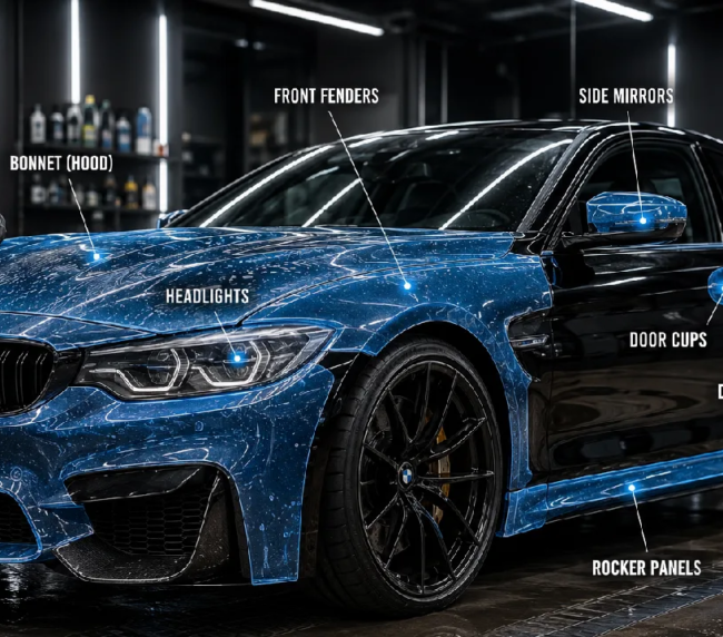 which-areas-of-a-car-need-paint-protection-film