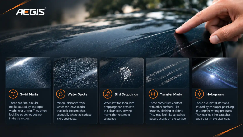 Common Marks That Look Like Scratches